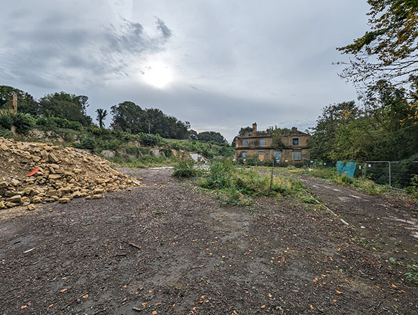 Photograph of Bramham House approach